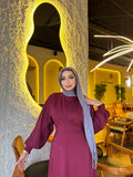 Winter Magic Rib Corsage Dress