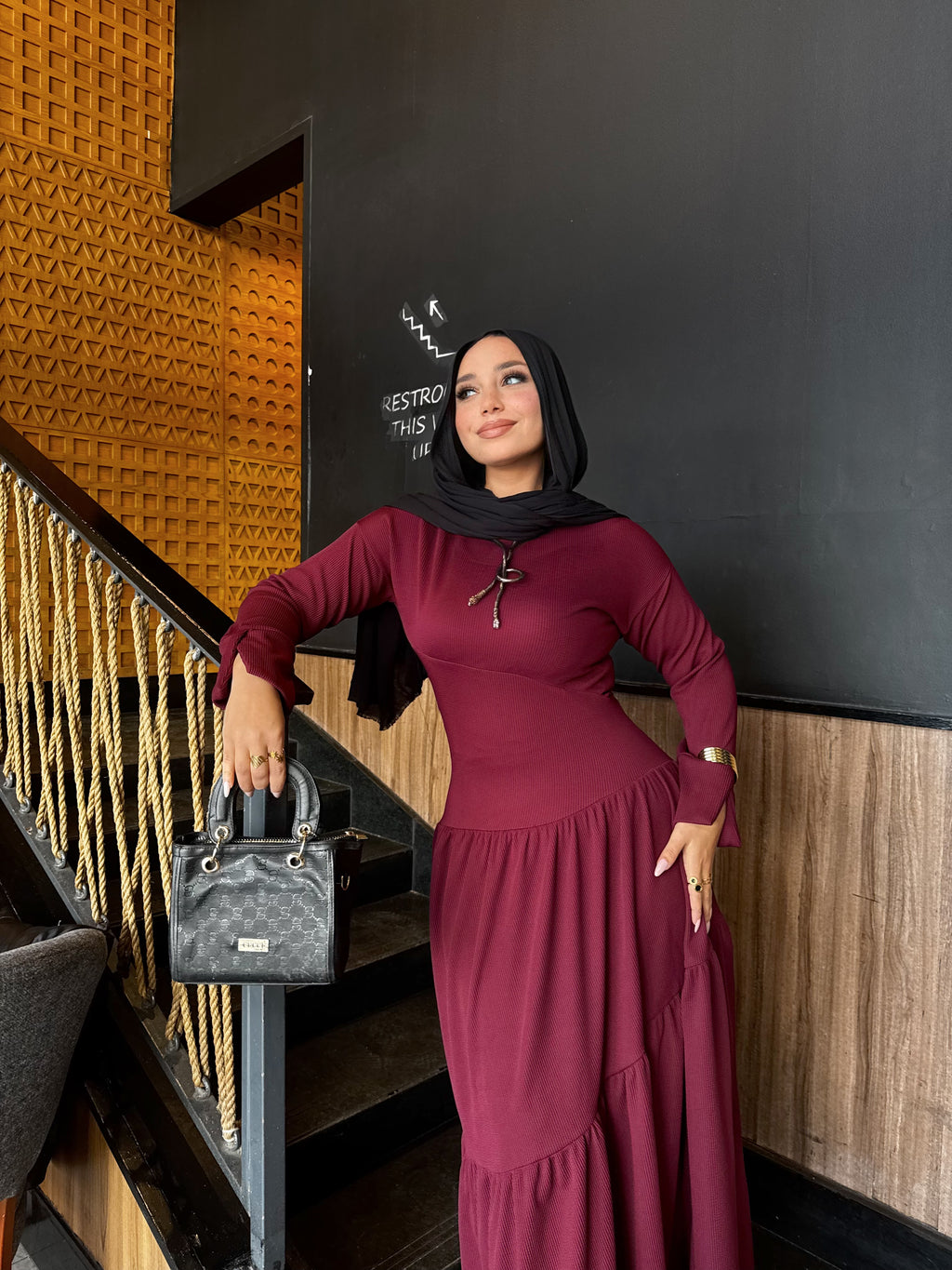 Tiered Maxi Dress