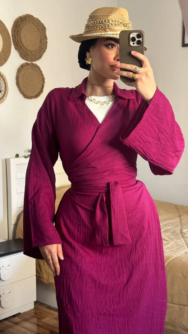 Elegance Wrap Dress