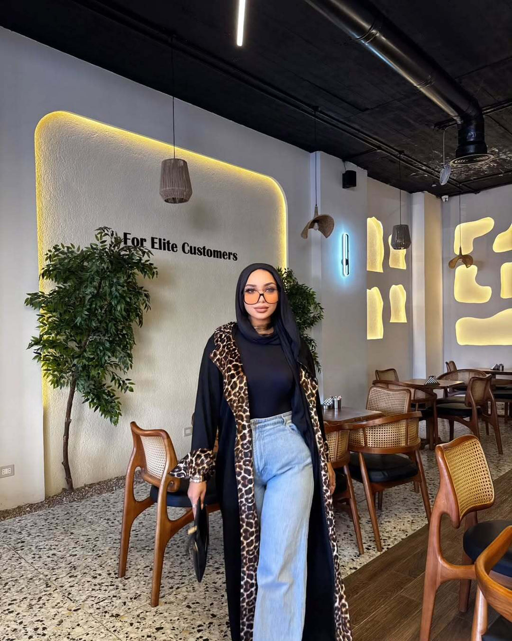 Winter Suede Abaya