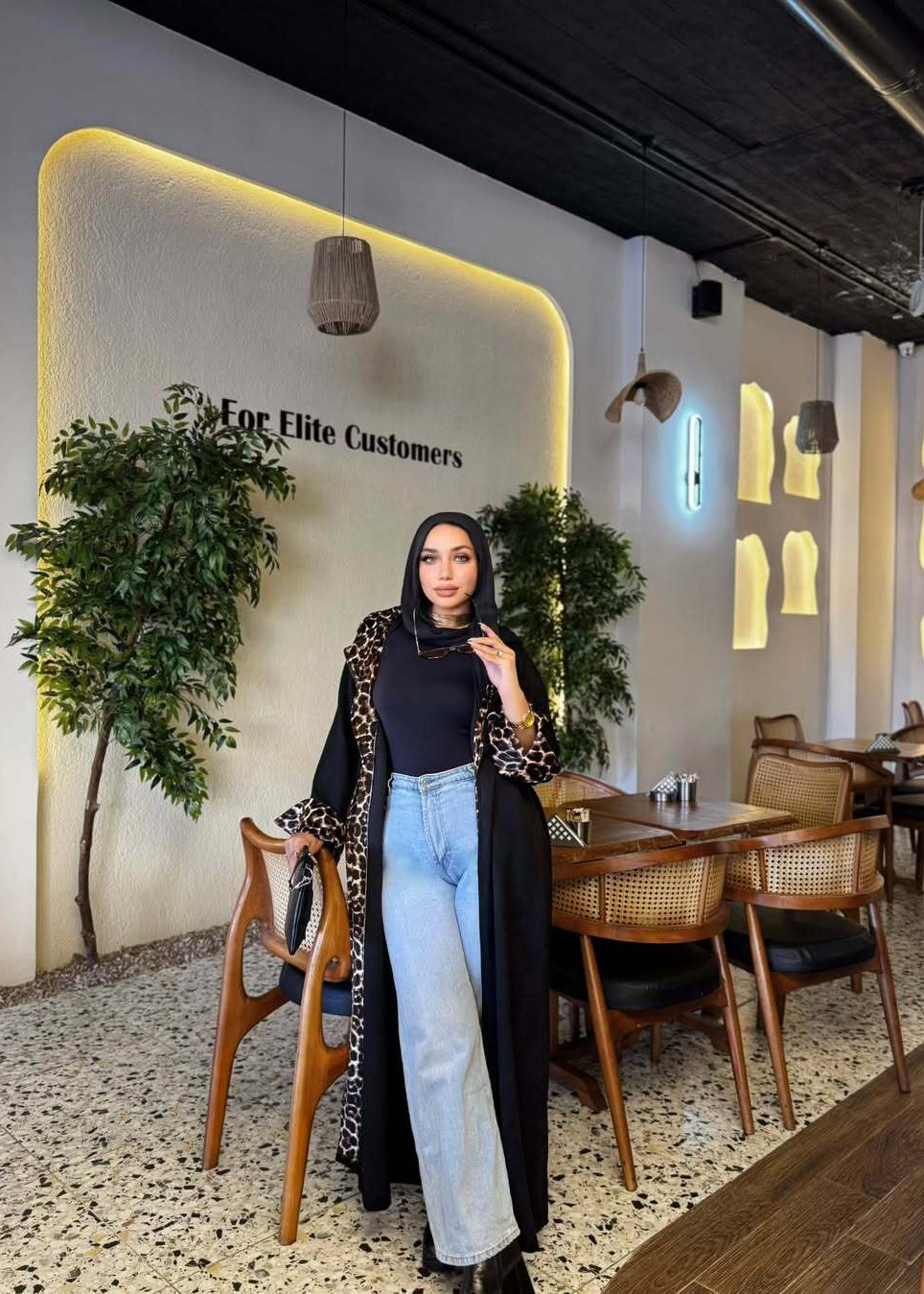 Winter Suede Abaya