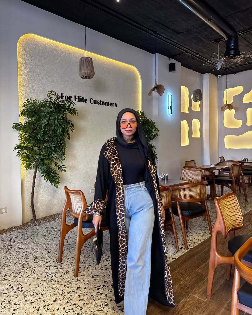Winter Suede Abaya