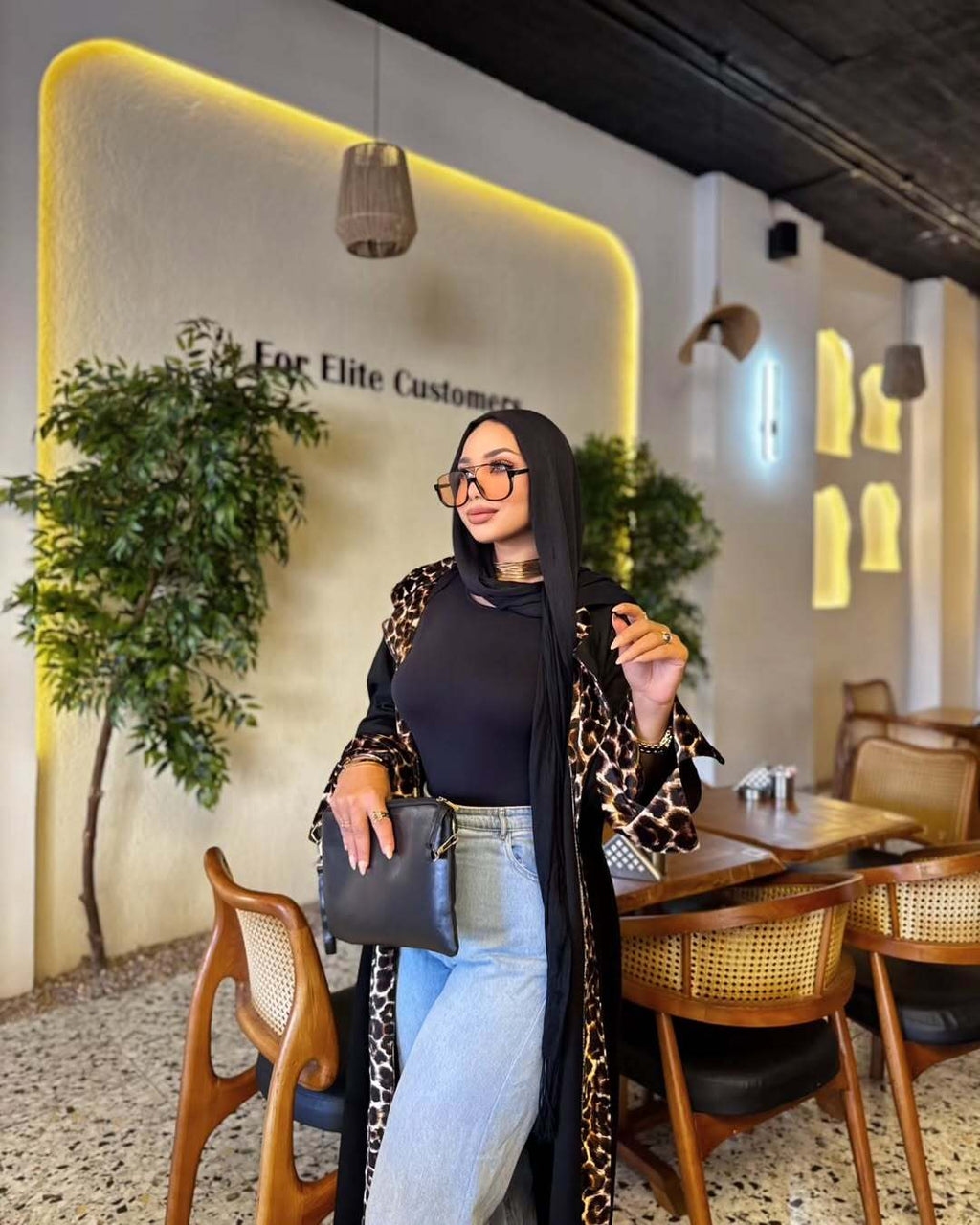 Winter Suede Abaya